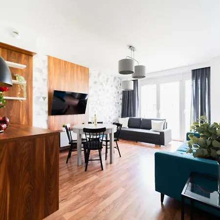 Apartament Big - Atal Towers - 3 - Private Parking Place Wrocław